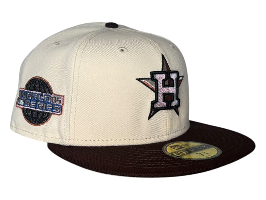 Houston Astros "Astrothunder" World Series 2005 New Era Hat 59Fifty Fitted Hat