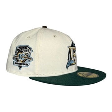 Florida Marlins 10th Anniversary "NFJF" New Era 59Ffifty Fitted Hat