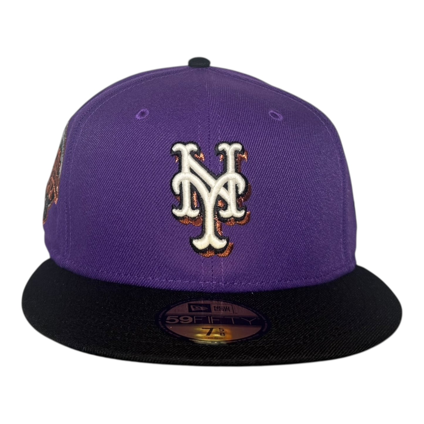 New York Mets 50th Anniversary True Purple/Black New Era 59Fifty Fitted Hat