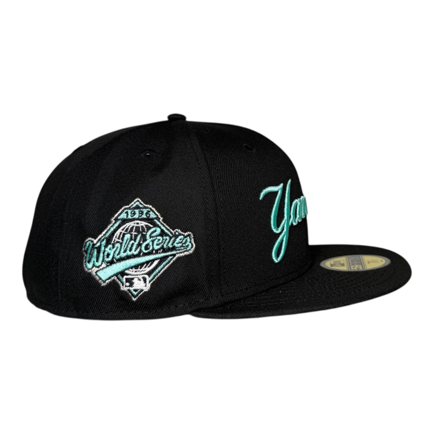 New York Yankees World Series 1996 Black Tiffany Edition New Era 59Fifty Fitted Hat