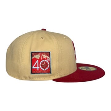 The Hat Wall Seattle Mariners 40th Anniversary New Era 59Fifty Fitted Hat