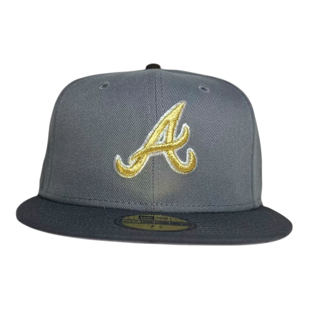 New Era Atlanta Braves “Lottery Ticket” by @_t.v.b Rushmore 59Fifty Fitted Hat