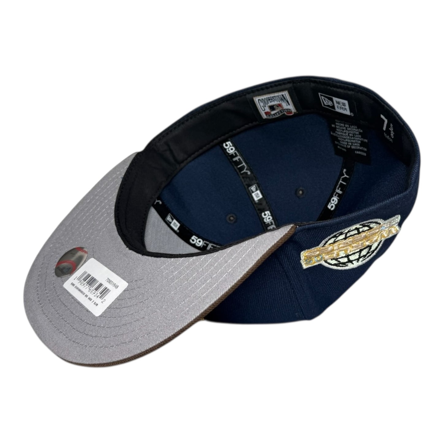 Chicago White Sox 💈Barber Sox💈 New Era 59Fifty Fitted Hat
