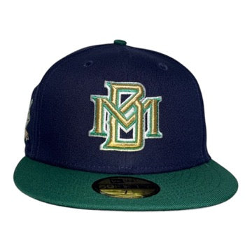 Milwaukee Brewers 25th Anniversary Navy & Green New Era 59Fifty Fitted Hat