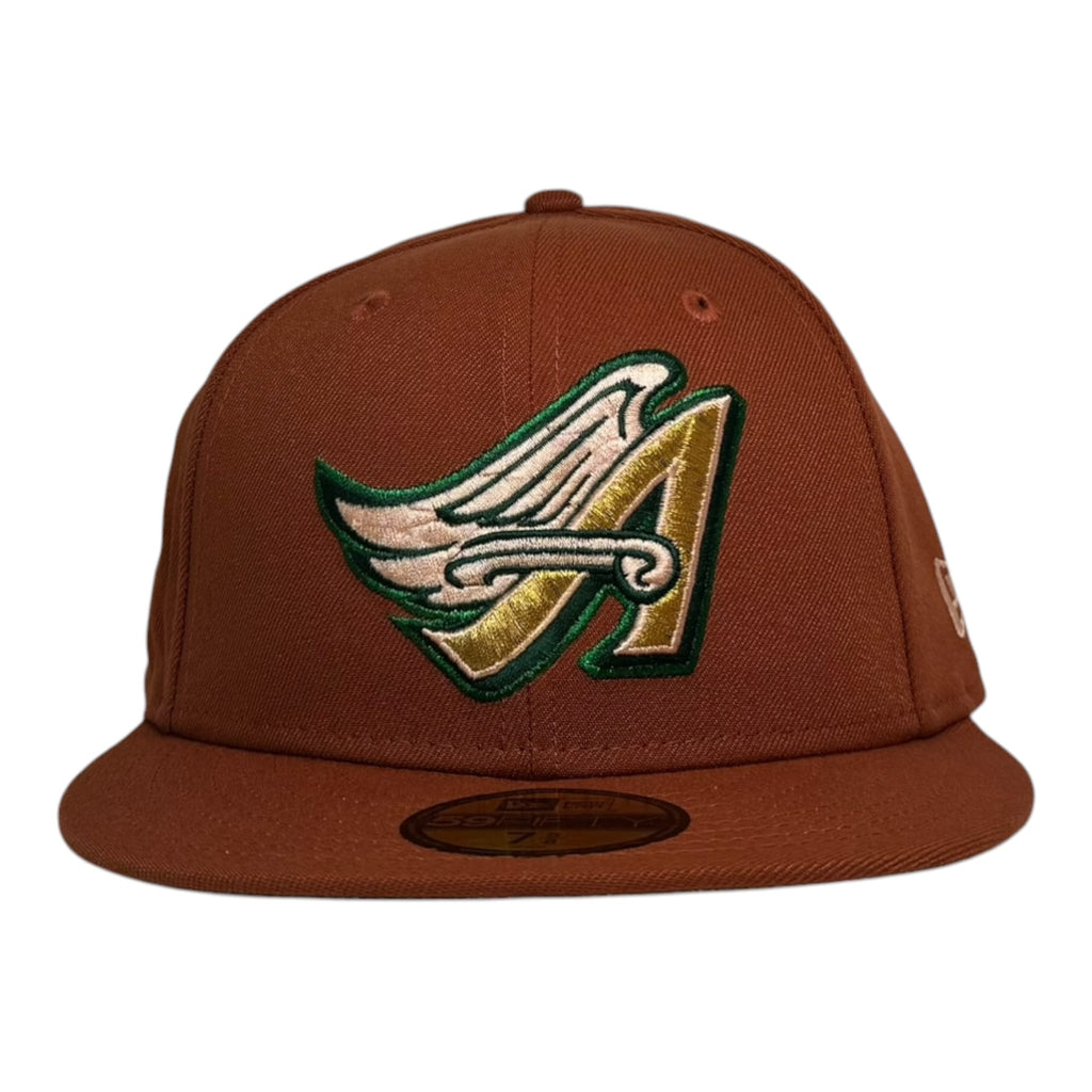 New Era Anaheim Angels Terra Cotta Hat Club @capra.nyc 59Fifty Fitted Hat