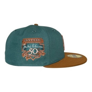 Los Angeles Dodgers 50 Years of Jackie Robinson New Era 59Fifty Fitted Hat