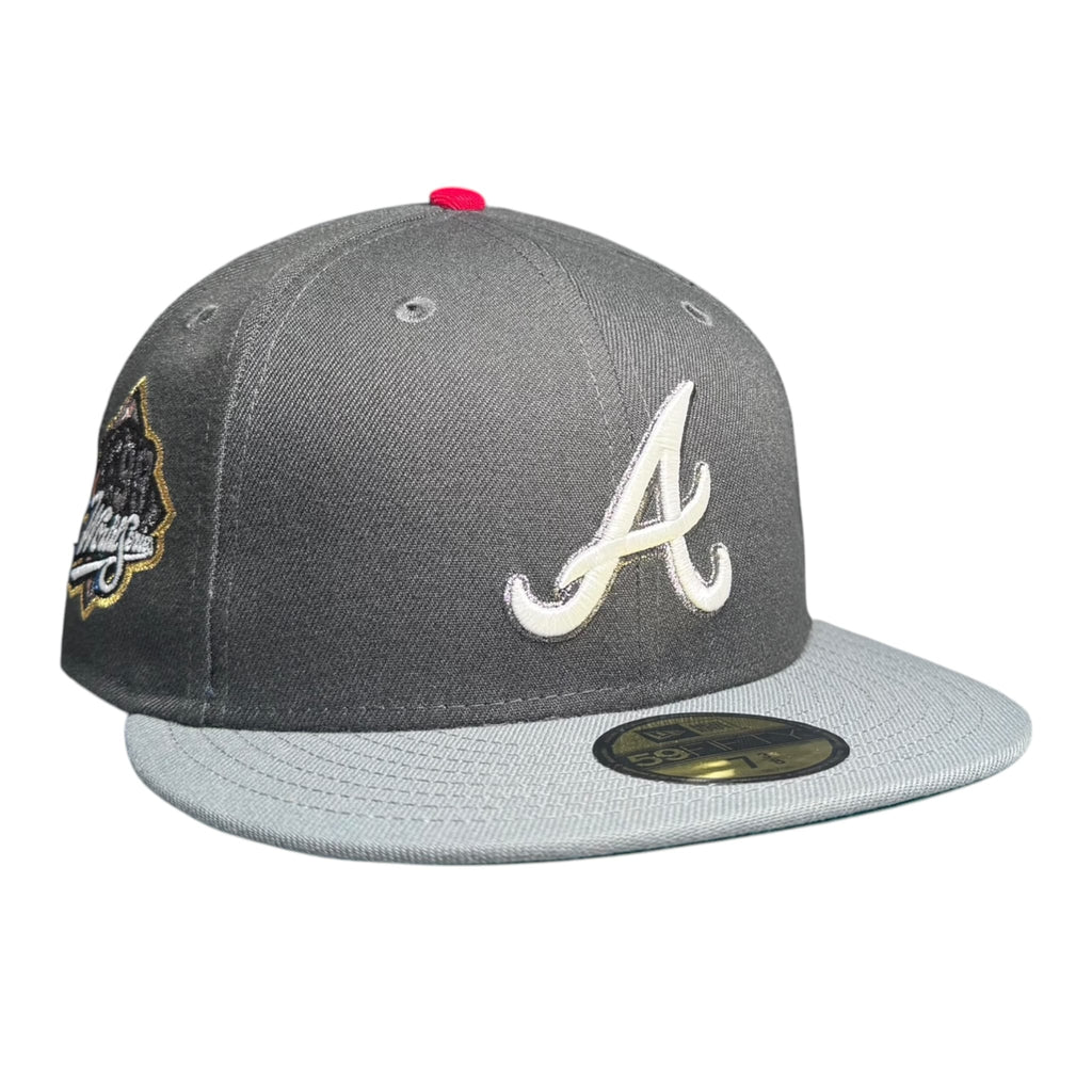 The Hat Wall New Era Atlanta Braves 59Fifty Fitted Hat