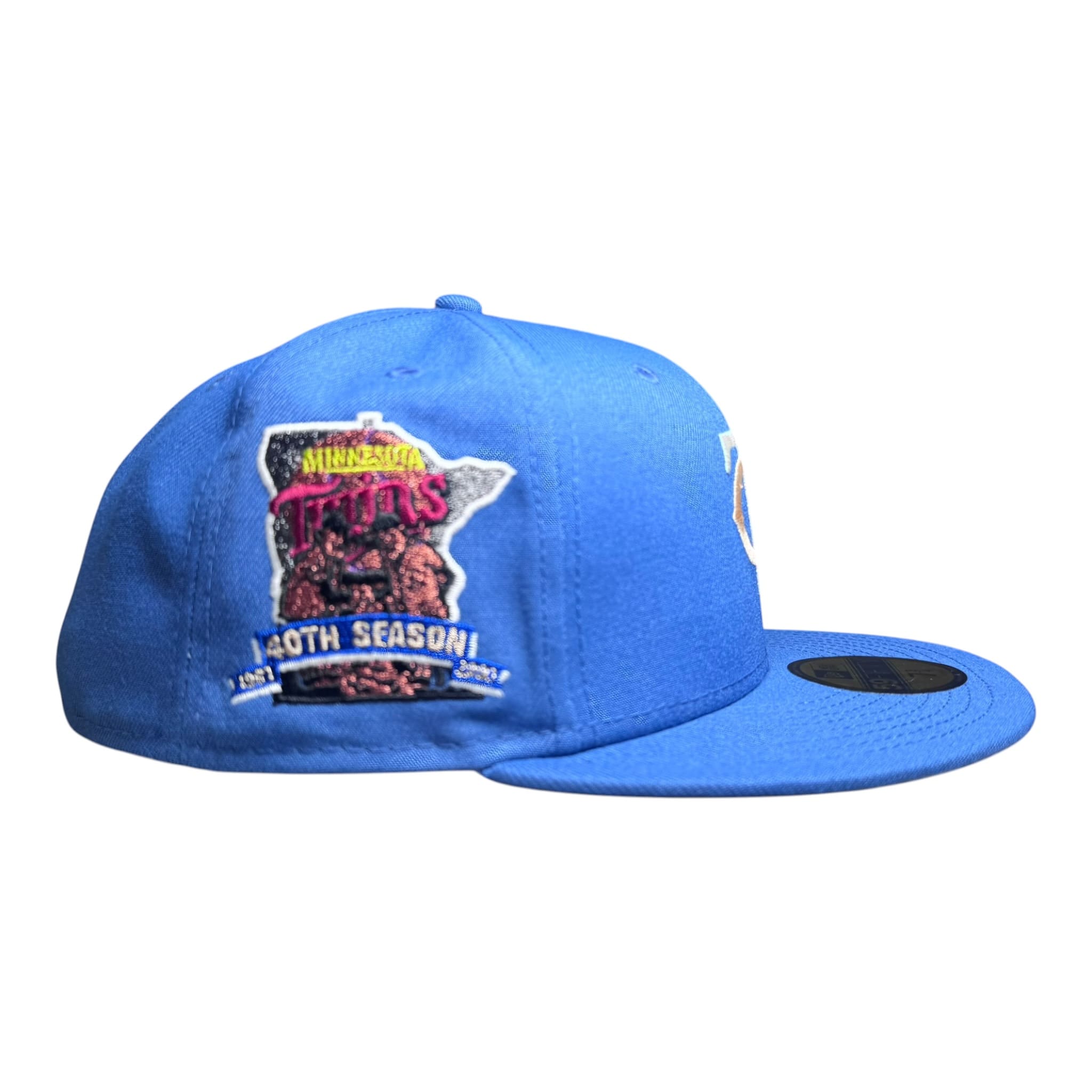 The Hat Wall New Era Minnesota Twins “FOP IV” PVTCHWORK DAY II Rushmore @_t.v.b 59Fifty Fitted Hat