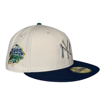 New York Yankees 1999 World Series Stone/Oceanside Blue New Era 59Fifty Fitted Hat