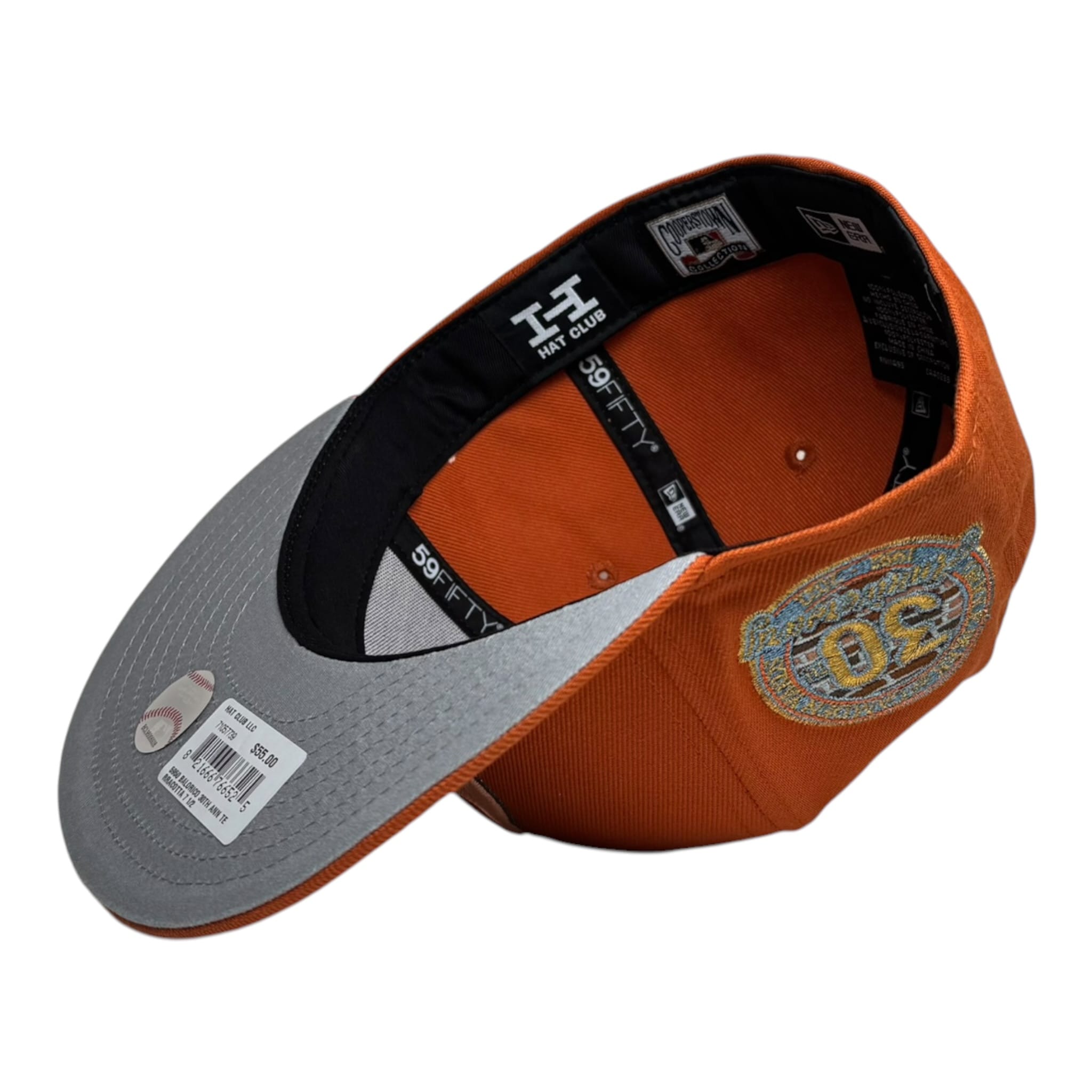 New Era Baltimore Orioles Terra Cotta Hat Club @capra.nyc 59Fifty Fitted Hat