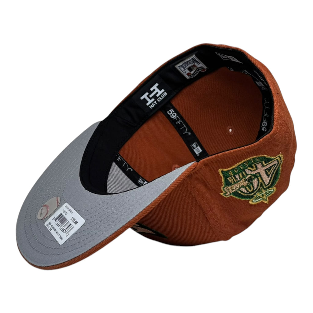 New Era Anaheim Angels Terra Cotta Hat Club @capra.nyc 59Fifty Fitted Hat