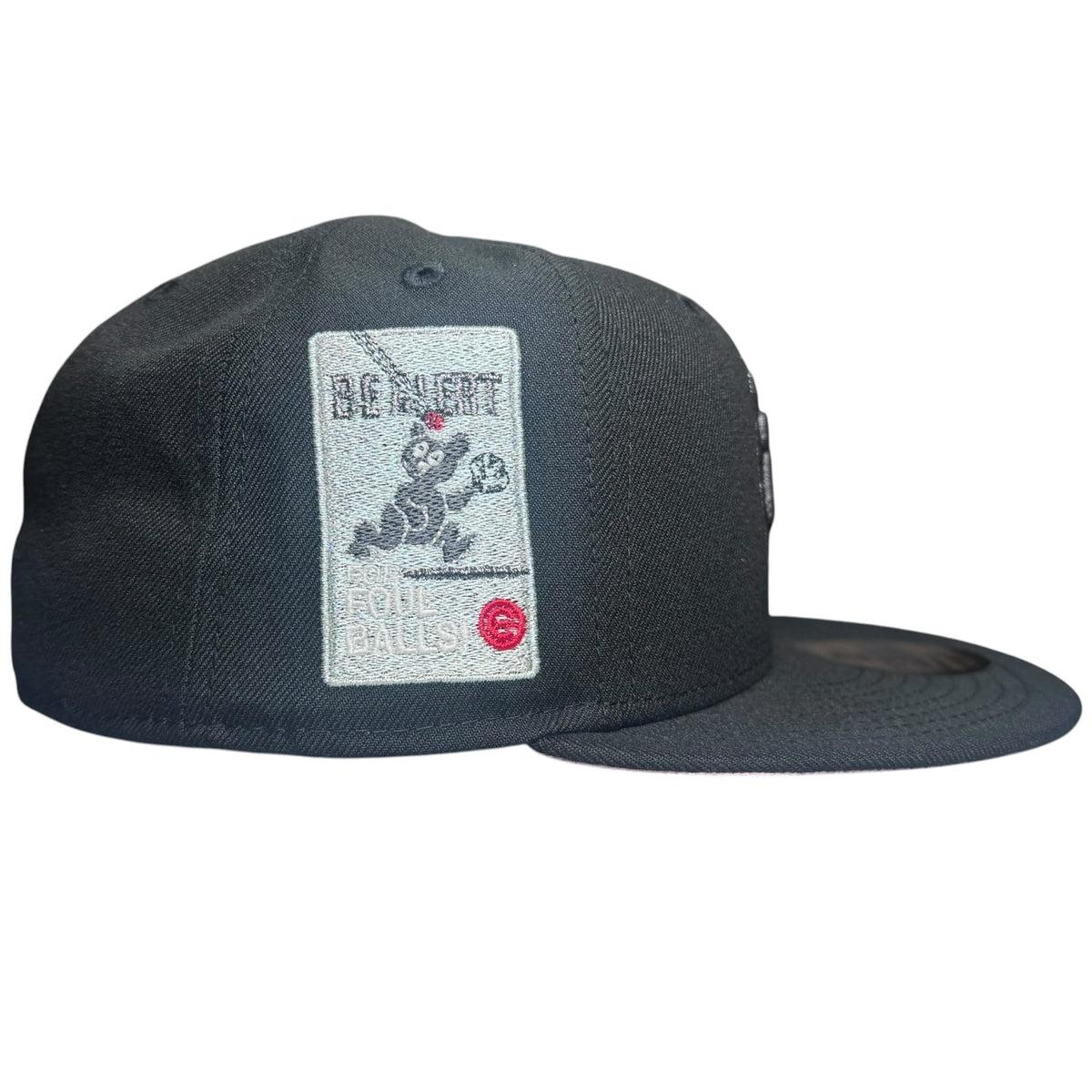 The Hat Wall New Era Chicago Cubs "Black Symbiote" @raulfitteds 59Fifty Fitted Hat