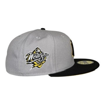 New York Yankees 1999 World Series Two Tone Yellow UV New Era 59Fifty Fitted Hat