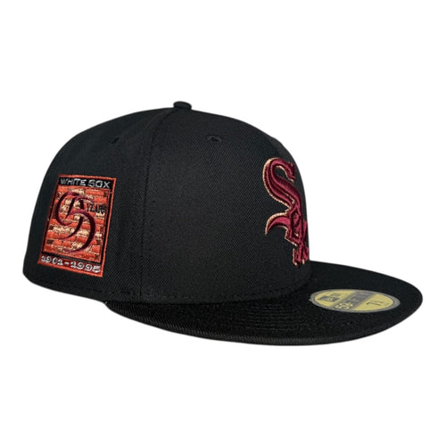 606 Brims Chicago White Sox 95 Years Brick By Brick Creator Collective Collection New Era 59Fifty Fitted Hat