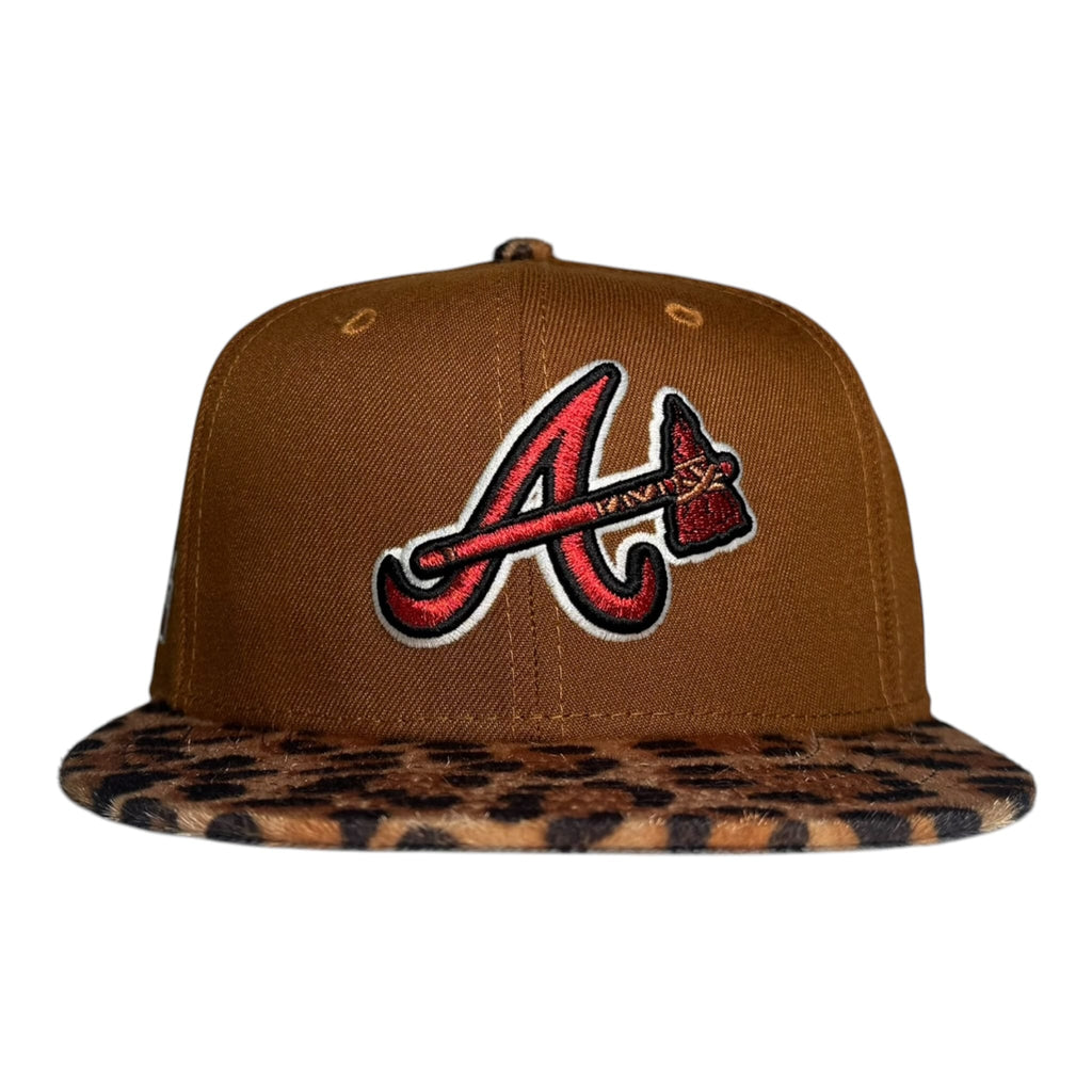 The Hat Wall New Era Atlanta Braves “Safari” Hat Club @capra.nyc 59Fifty Fitted Hat