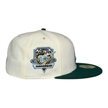 Florida Marlins 10th Anniversary "NFJF" New Era 59Ffifty Fitted Hat