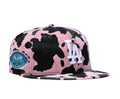 The Hat Wall Pink Cow Pack Los Angeles Dodgers Hat Club New Era 59Fifty Fitted Hat