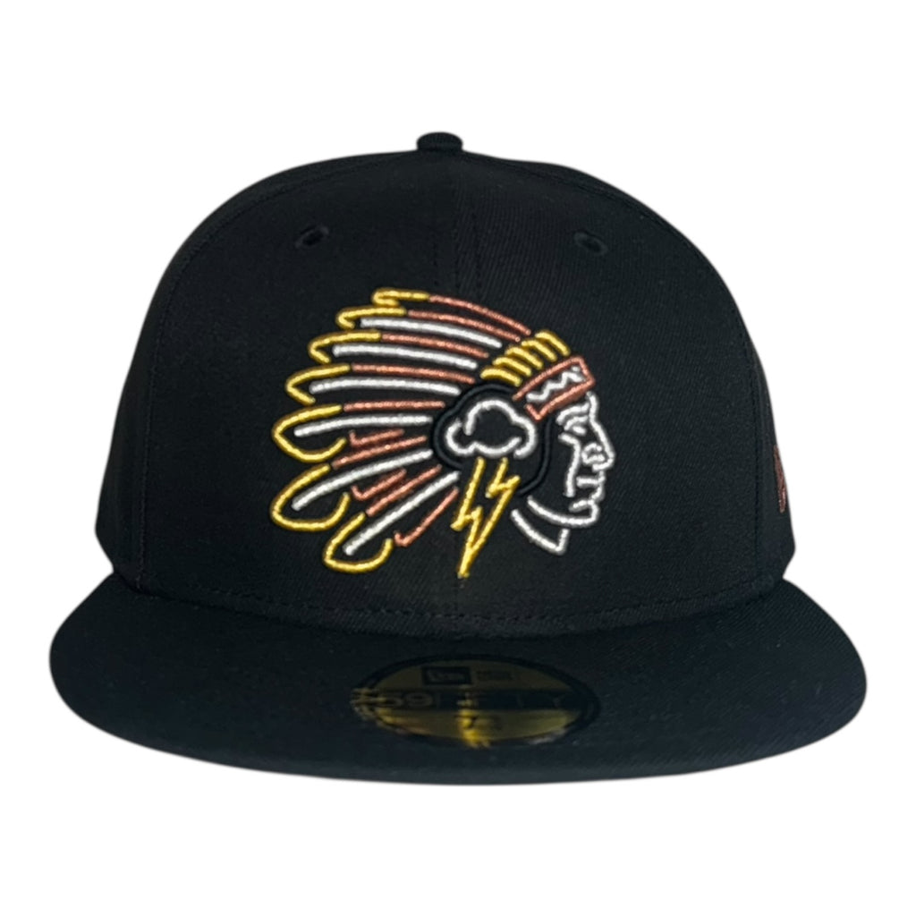 New Era Neon Chief Red Cloud "Forged" - by Clinker Marlin 59Fifty Fitted Hat