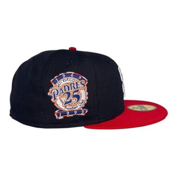 San Diego Padres Barbershop 25th Anniversary Hat Club New Era 59Fifty Fitted Hat