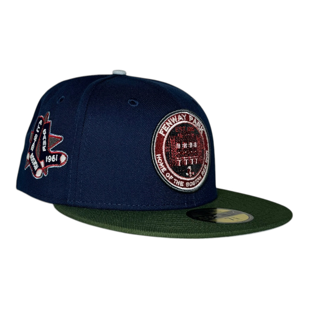 New Era Boston Red Sox “Kakashi” by @tommyleeisworking 59Fifty Fitted Hat