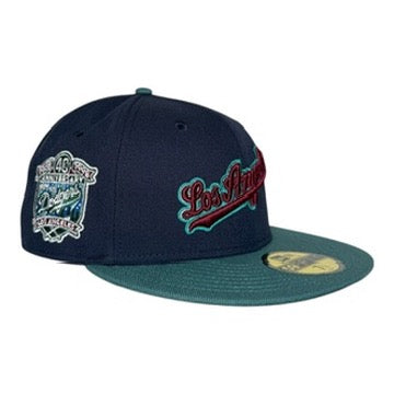 Los Angeles Dodgers 40th Anniversary "Winter Forest" Script Hat Club New Era 59Fifty Fitted Hat