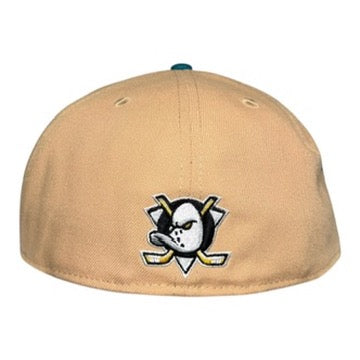 Anaheim Ducks Candied Pecan Plum 2 Tone 30th Anniversary New Era 59Fifty Fitted Hat