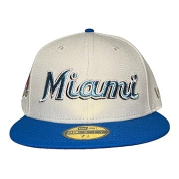 Miami Marlins "Calle Ocho Word" Hat Club New Era 59Fifty Fitted Hat