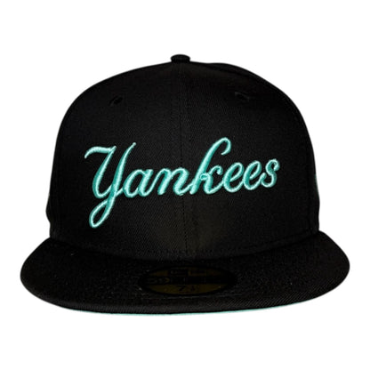 New York Yankees World Series 1996 Black Tiffany Edition New Era 59Fifty Fitted Hat