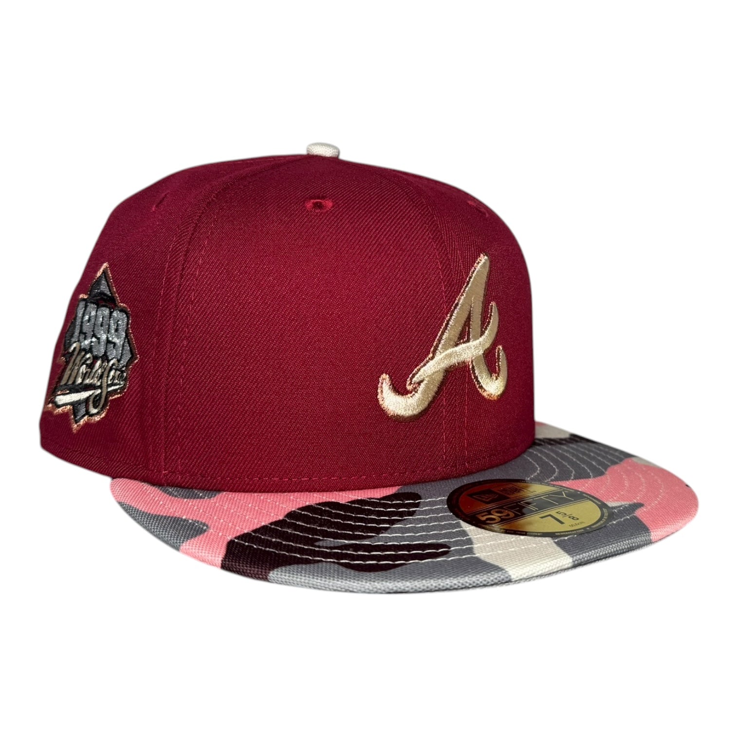 Atlanta Braves Red/Camo @Nohonati & Homegame In-Store Exclusive Rushmore New Era 59Fifty Fitted