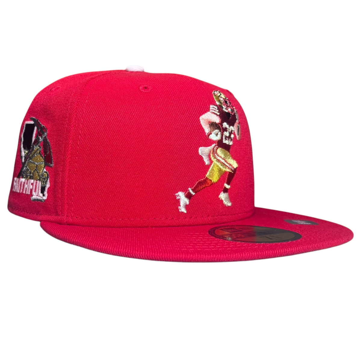 The Hat Wall New Era San Francisco 49ers “Run CMC” 59Fifty Fitted Hat