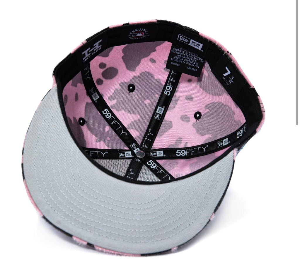 The Hat Wall Pink Cow Pack Los Angeles Dodgers Hat Club New Era 59Fifty Fitted Hat