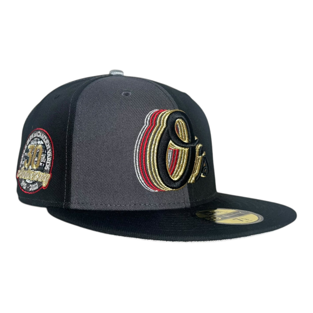 New Era Baltimore Orioles James Bond 007 “Gun Barrel Sequence” by @opulencestudios 59Fifty Fitted Hat