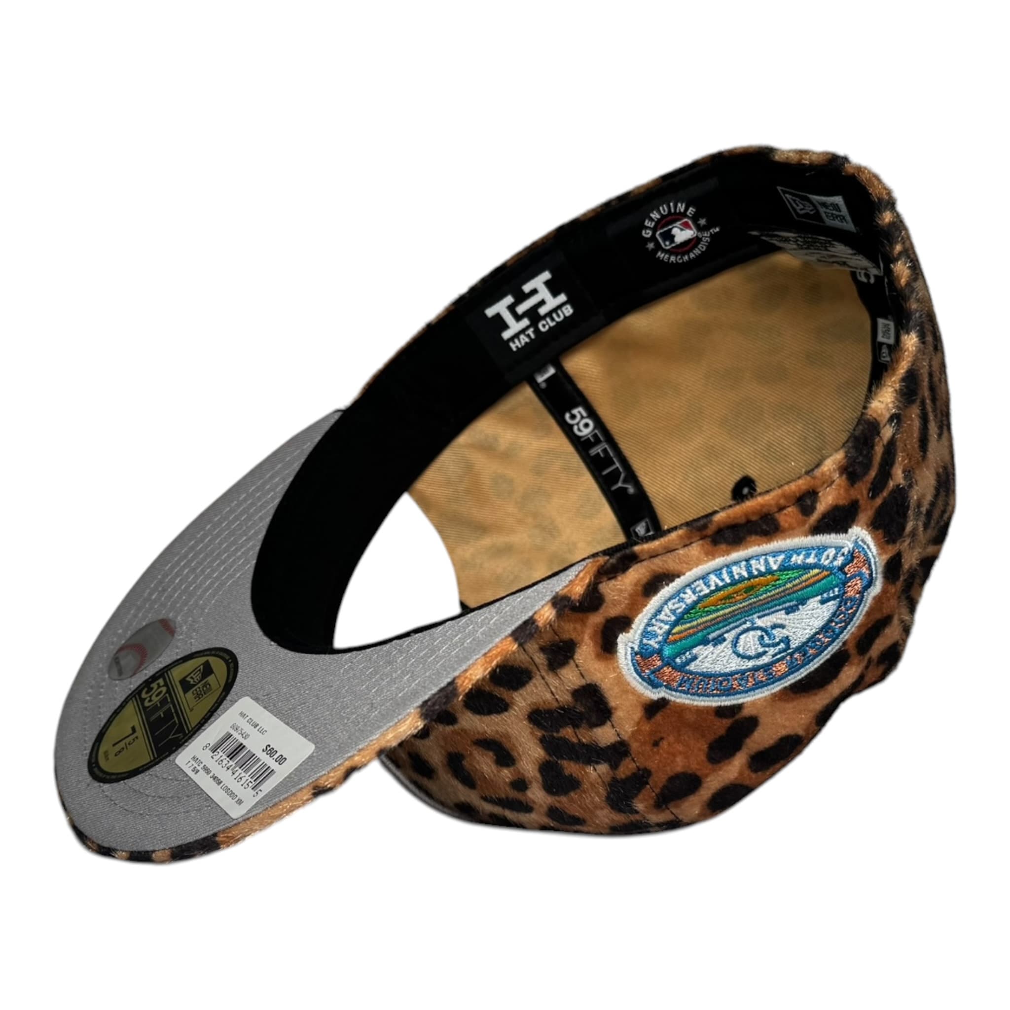 The Hat Wall New Era Los Angeles Dodgers  “Safari” Hat Club @capra.nyc 59Fifty Fitted Hat