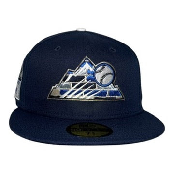 Colorado Rockies Oceanside Blue Leon in the Lab 1995 Coors Field New Era 59Fifty Fitted Hat