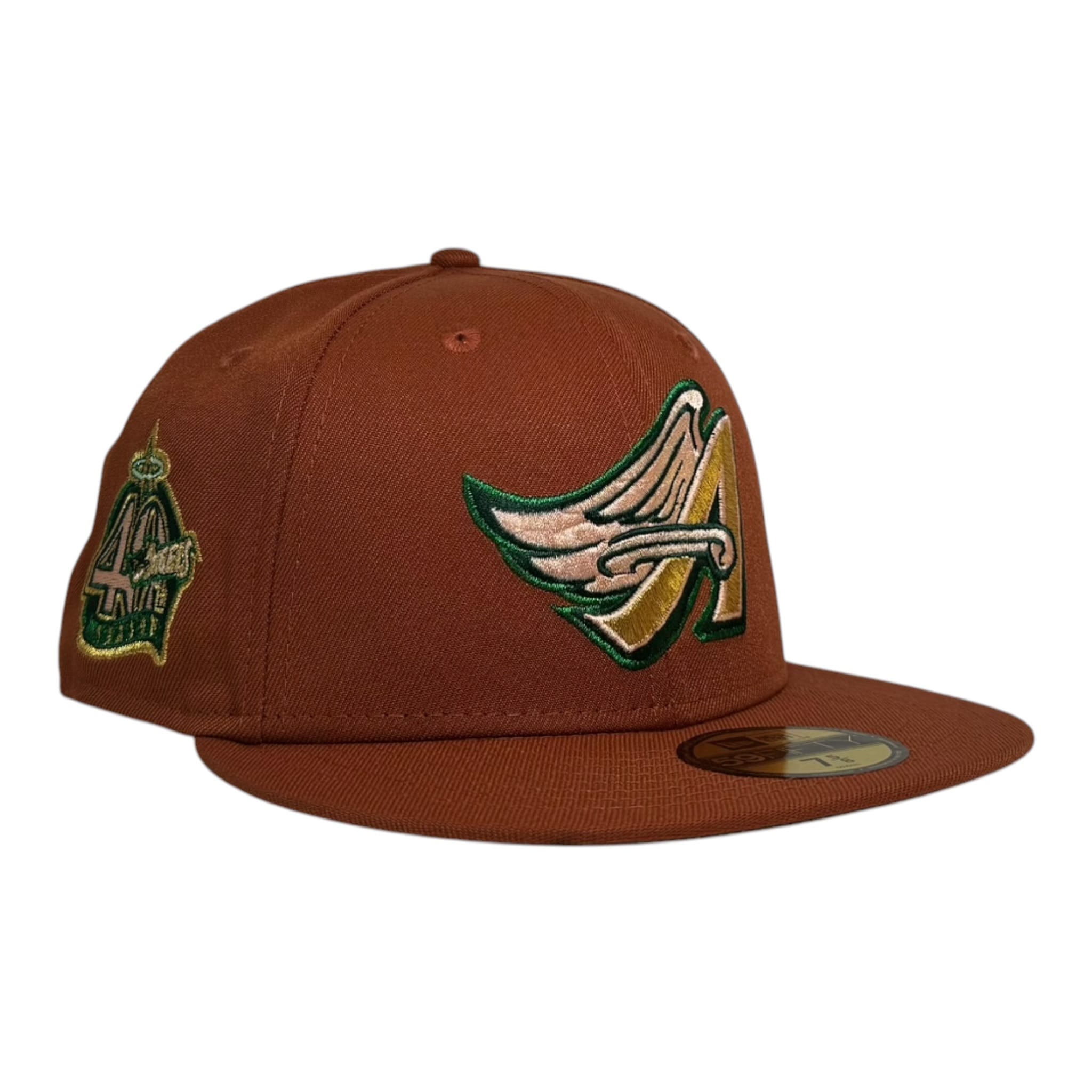New Era Anaheim Angels Terra Cotta Hat Club @capra.nyc 59Fifty Fitted Hat