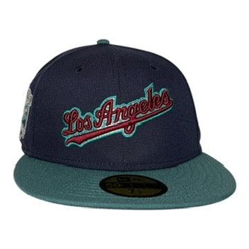 Los Angeles Dodgers 40th Anniversary "Winter Forest" Script Hat Club New Era 59Fifty Fitted Hat