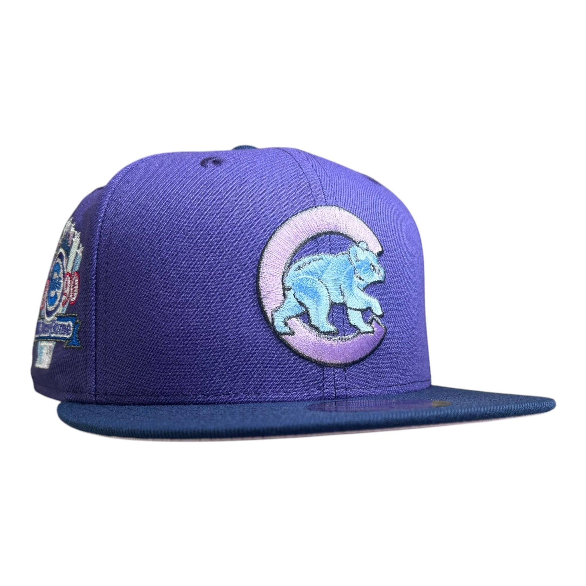 New Era Chicago Cubs “Ceruledge Cubs” @vavfitteds.76 59Fifty Fitted Hat (comes with 2 pins)