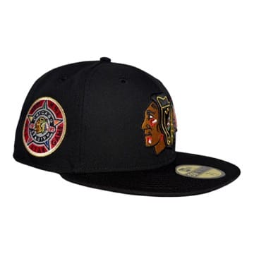TopperzStoreUSA Chicago Blackhawks 1991 All Star Game Throwback Edition New Era 59Fifty Fitted Hat