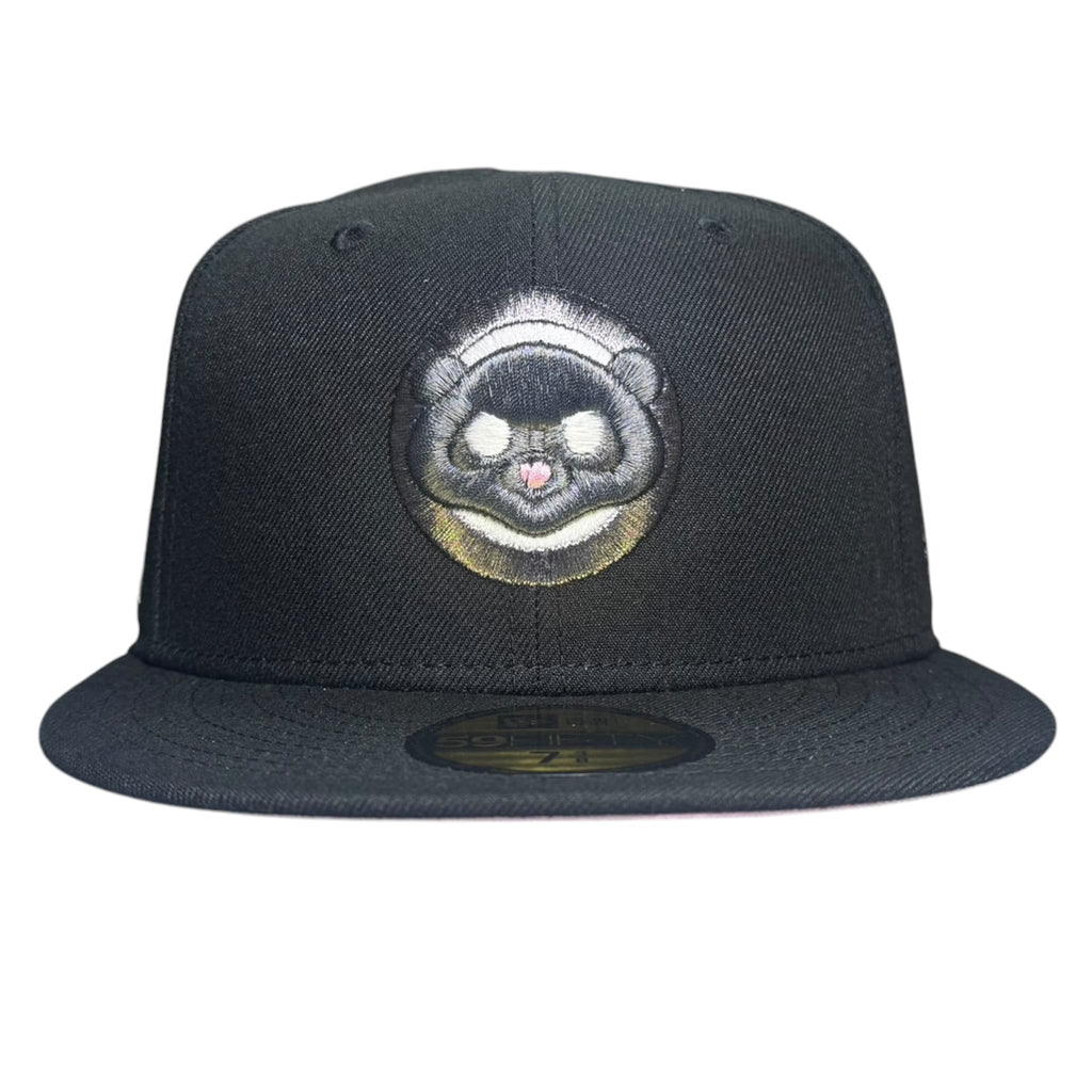 The Hat Wall New Era Chicago Cubs "Black Symbiote" @raulfitteds 59Fifty Fitted Hat