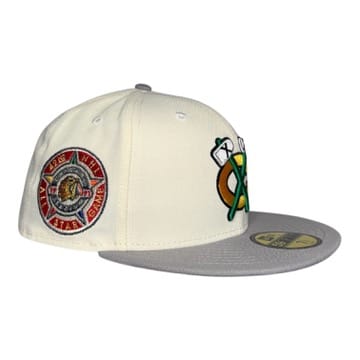 Burdeens Chicago Chicago Blackhawks "Tomahawk" 1991 All Star Game New Era 59Fifty Fitted Hat