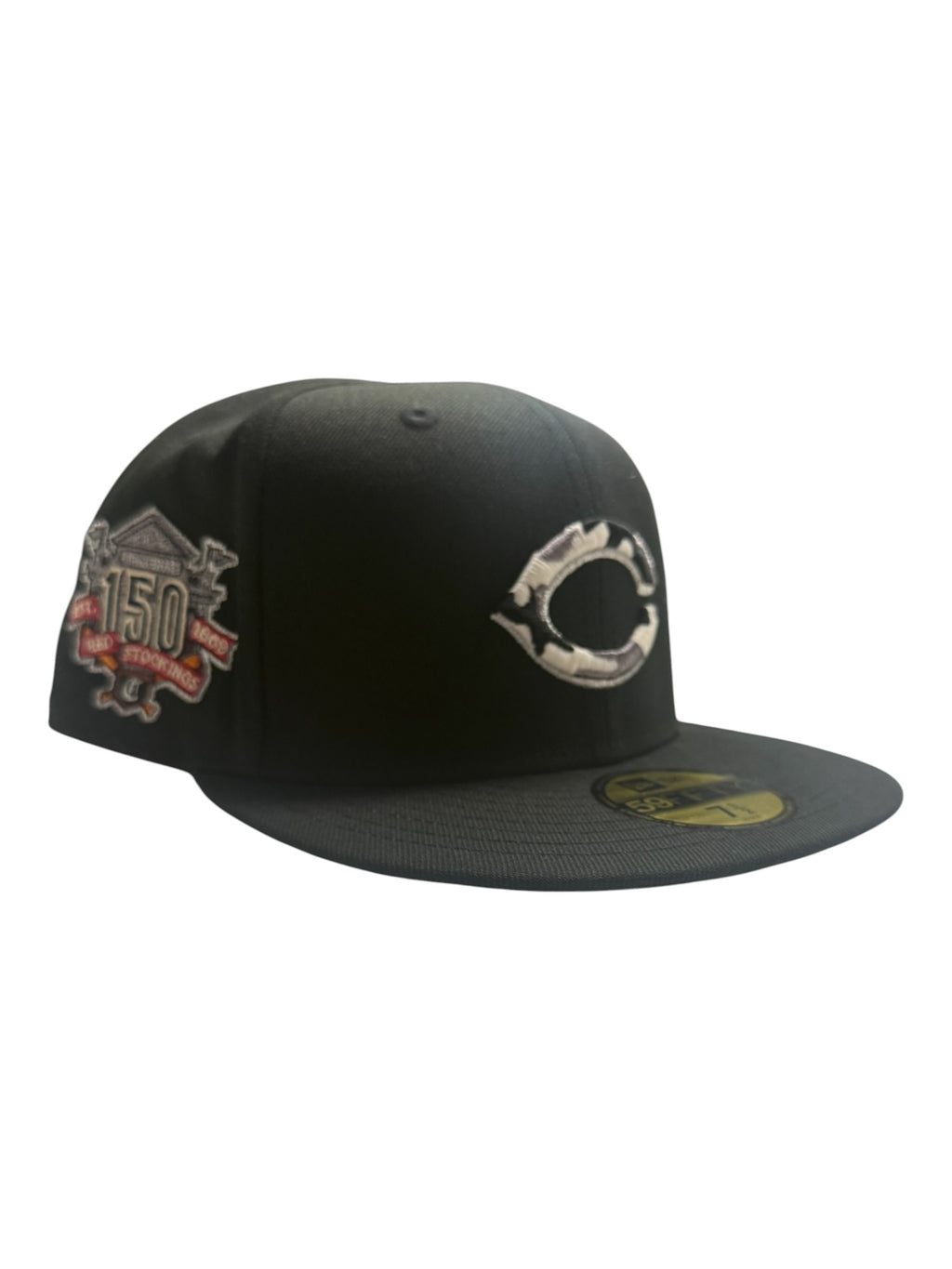 Cincinnati Reds "CAT WOMAN" New Era 59Fifty Fitted Hat - Black