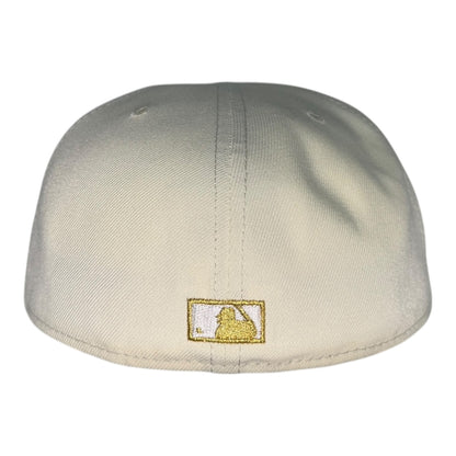 Philadelphia Phillies 2004 Inaugural Season Chrome White/Black New Era 59Fifty Fitted Hat
