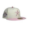New Era Houston Astros ”SHY Pink Astros” @blowuhbagpeanut 59Fifty Fitted Hat