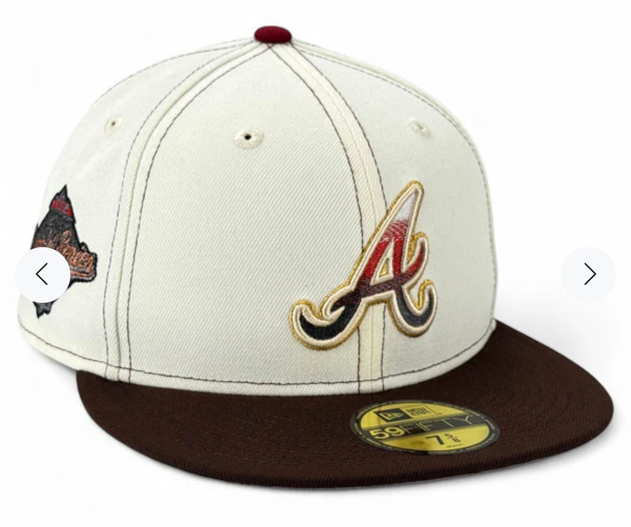 Atlanta Braves “ANNABELLE” RUSHMORE HALLOWEEN New Era 59Fifty Fitted Hat