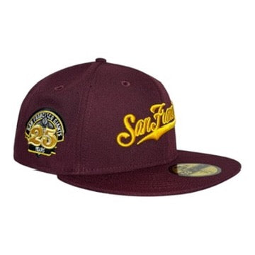 San Francisco Giants 25th Anniversary New Era 59Fifty Fitted Hat