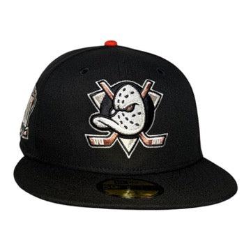 Anaheim Ducks "QUACK ATTACK" 30th Anniversary New Era 59Fifty Fitted Hat