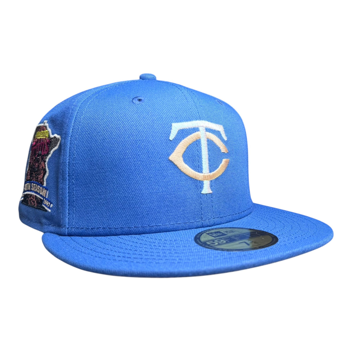 The Hat Wall New Era Minnesota Twins “FOP IV” PVTCHWORK DAY II Rushmore @_t.v.b 59Fifty Fitted Hat