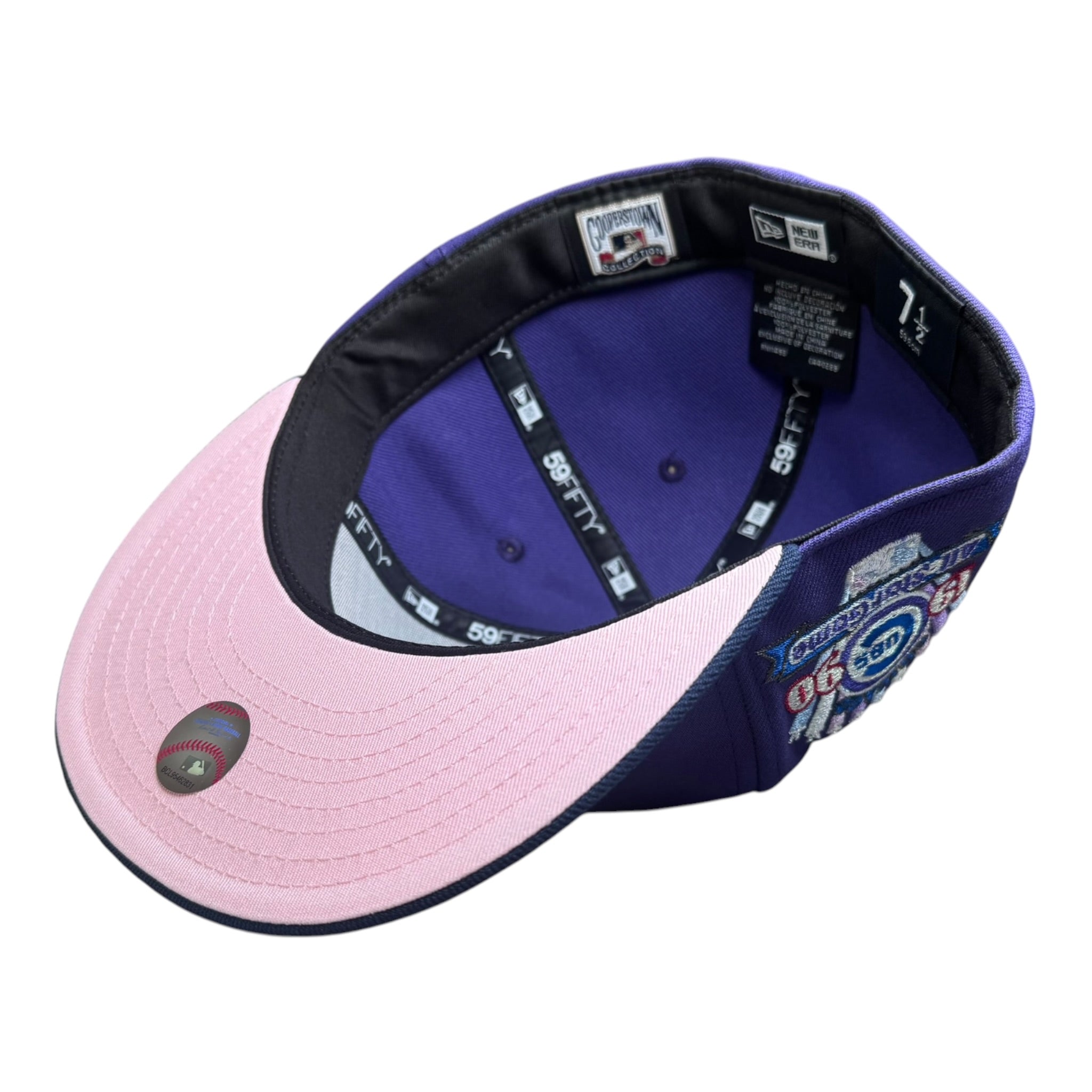New Era Chicago Cubs “Ceruledge Cubs” @vavfitteds.76 59Fifty Fitted Hat (comes with 2 pins)
