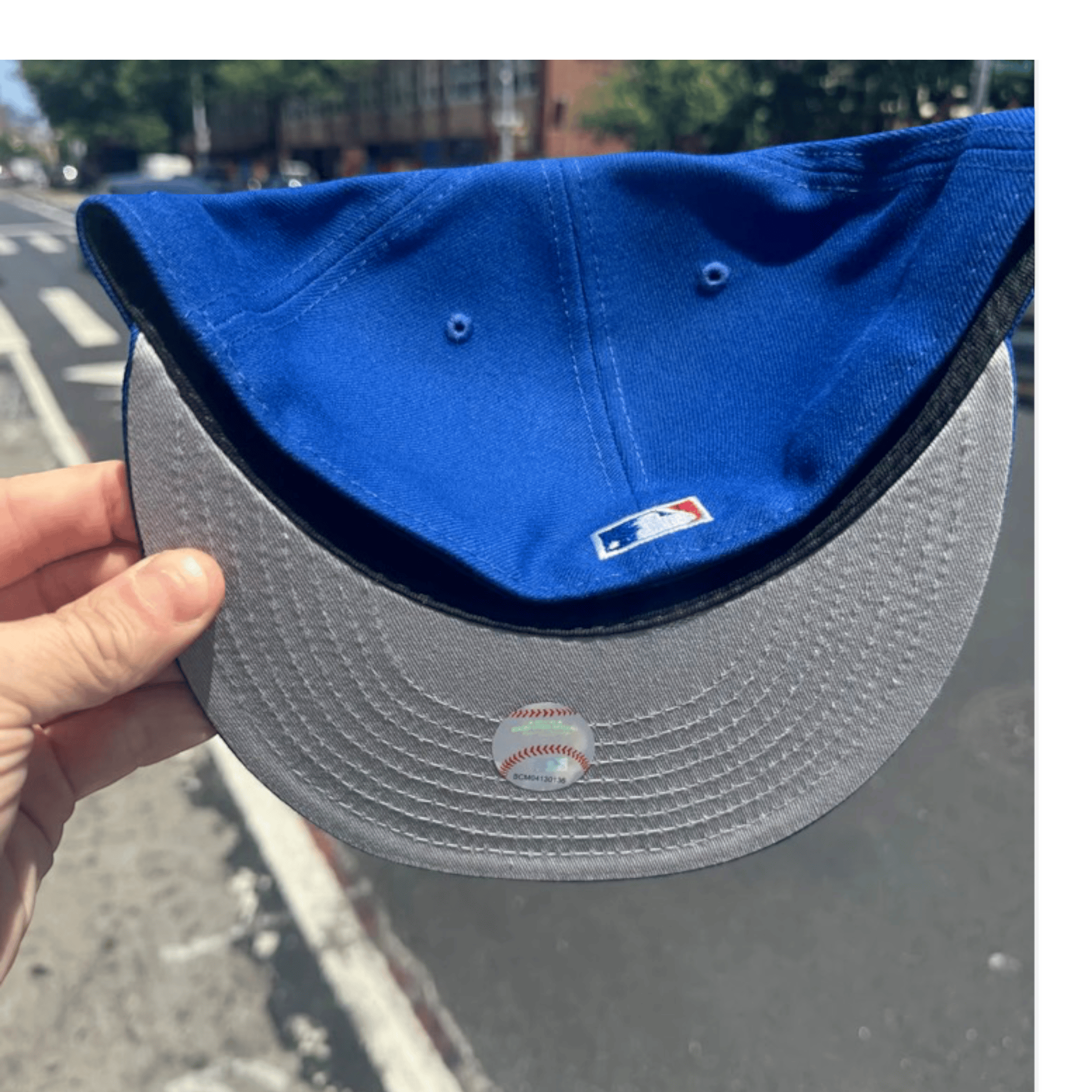 New Era New York Yankees “Crush on You” (Blue) FNF Red 59Fifty Fitted Hat