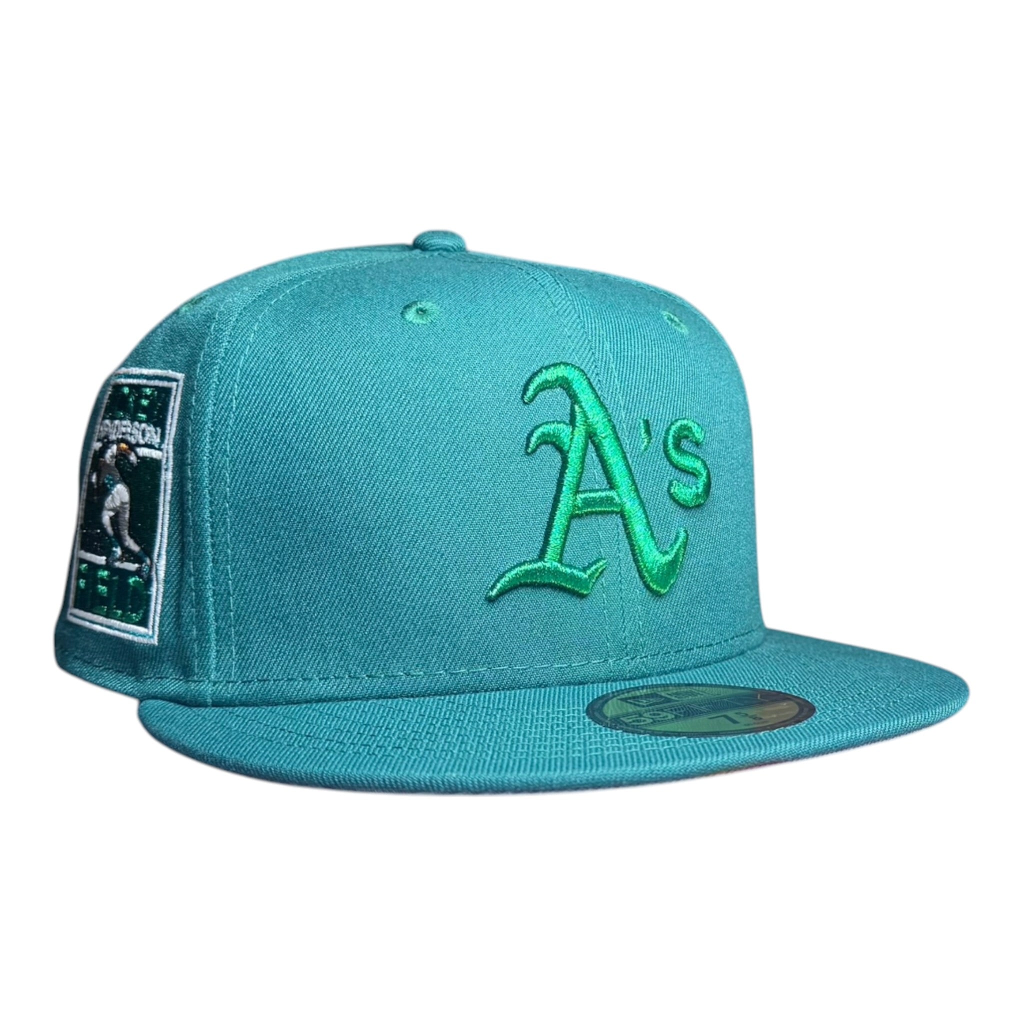 New Era Athletics “Emerald City A’s” @lefty_brims_ 59Fifty Fitted Hat